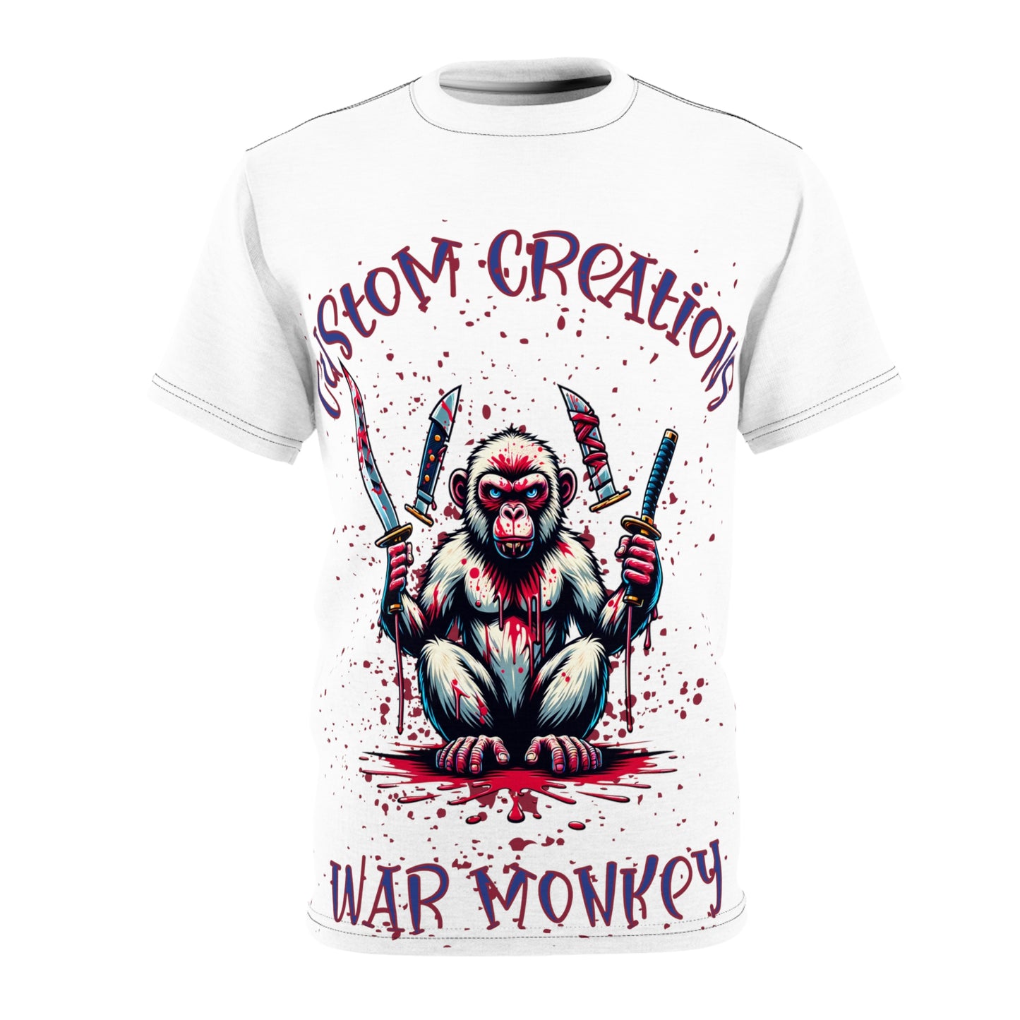 Custom Creations T-Shirt ( War Monkey )